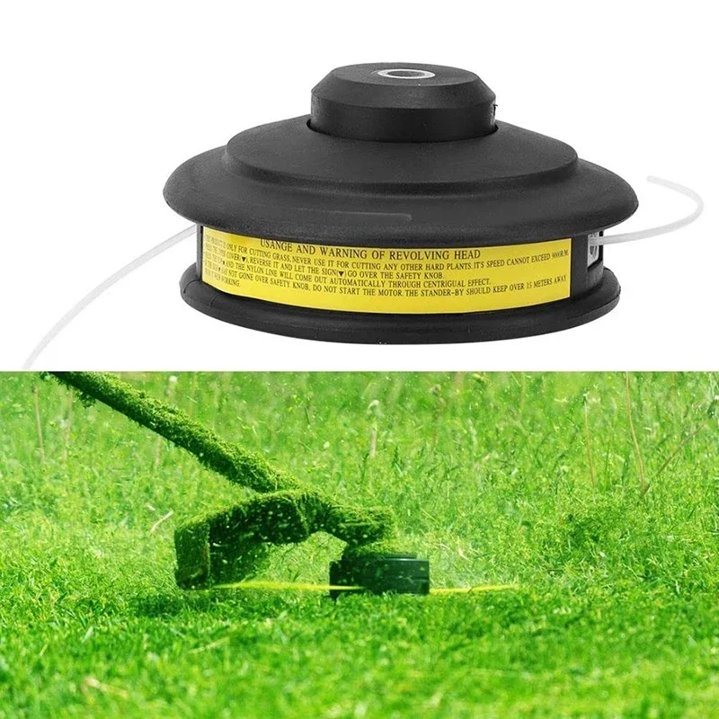 Universal M8 Aluminum Nylon Brush Mower Grass Trimmer Head