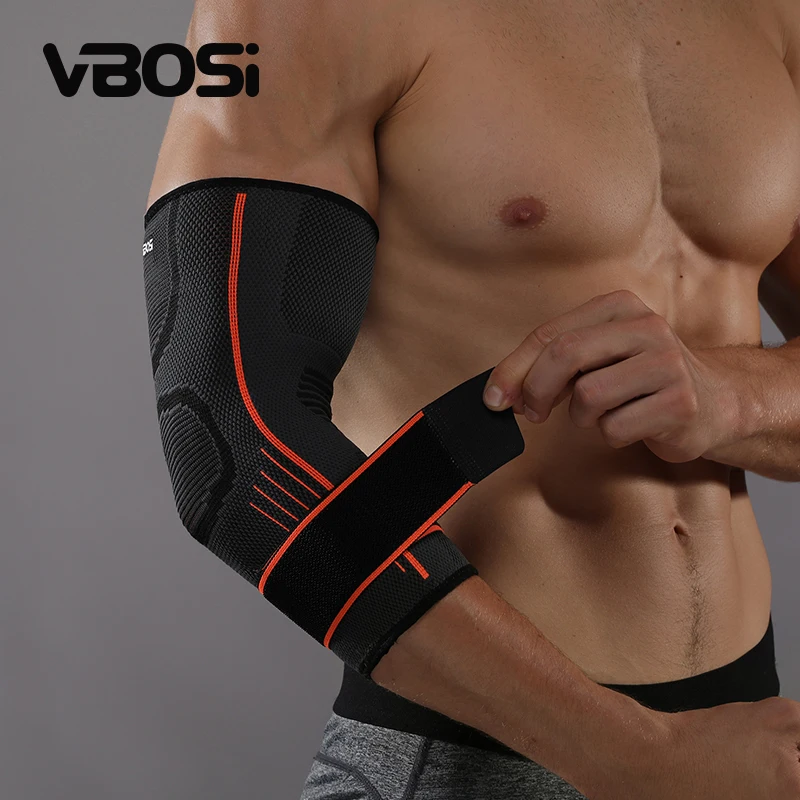Elbow Strap 1 Piece Breathable Elastic Elbow Support Arm Sleeve For Basketball Badminton