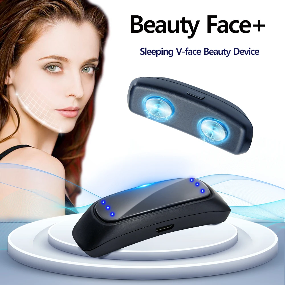 Electric V-Face Shaping Massager Face Lifting Instrument Double Chin  Removal US