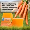 AILKE Carrot Anti-Oxidation Serum Soap, Brighten Even Skin Tone, Suitable For Black Dark Skin, Vegan Soap 2
