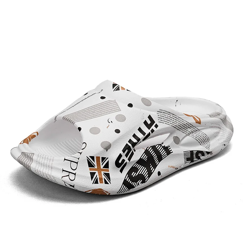 Pánské pantofle s protiskluzovou podrážkou, měkké pěnové pantofle, pohodlné, pro vnitřní i venkovní použití_voghion.com