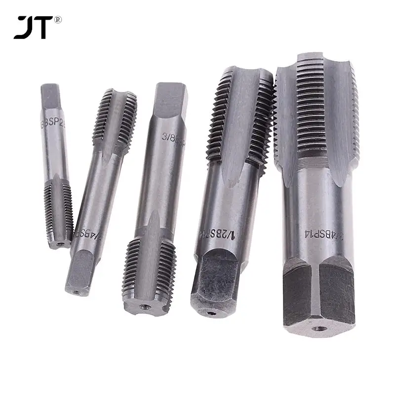 5 PCS HSS NPT Pijp Tap Set Metalen Schroefdraad 1/8 1/4 3/8 1/2 3/4