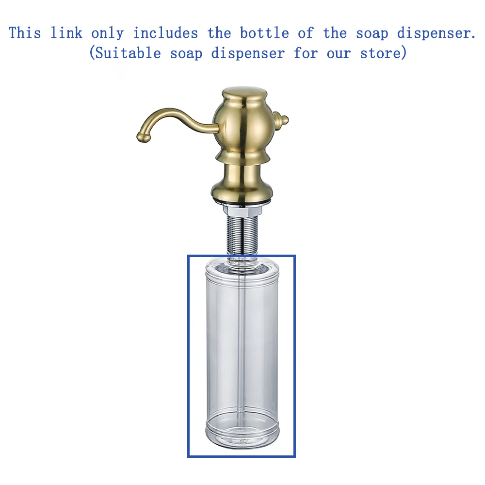 Kitchen Sink Tools Home Product Soap Dispenser Faucet Sink Lotion Pump Storage Bottle