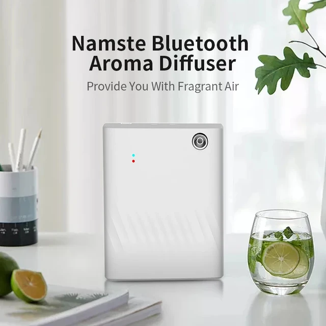 Aroma Diffúzor Bluetooth Control Háztartási Légfrissítő Permetező Szoba Iroda Szálloda Illóolaj Illata - Image 4