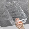 Clear Cosmetic Storage Box Bathroom Make Up Organizer Luxury Makeup Cosmet Box Beauty Storage Skincear Organizer 2