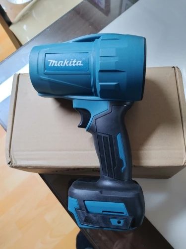 Makita 30000RPM Violent Blower Turbo Jet Fan 18V Electric Air Duster Wind Speed Turbo Rechargeable with Light Car Cleanin Tool photo review