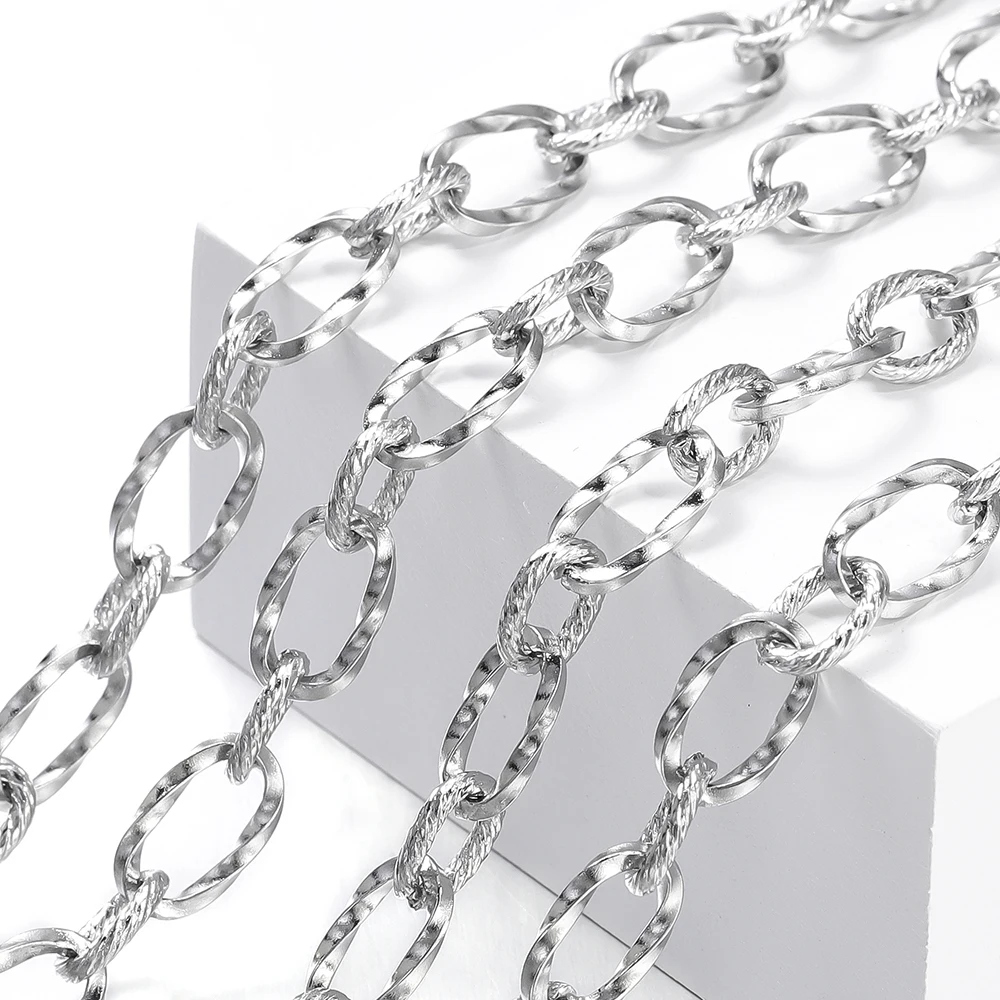 Stainless Steel Brass Metal Thick Chain