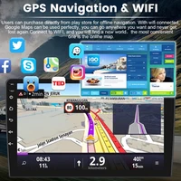 7/9/10 inch Universal Android 13 Car Radio 64G Autoradio android 2 Din car radio GPS BT Central Multimedia Smart car systems - Image 4