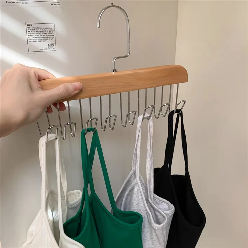 1pc Plastic Clothes Hanger With 6 Clothes Pins, 6 Clips Space-Saving Hat  Organizer For Closet, Hat Scarf Storage Rack, Multi-function Wardrobe  Storage Rack