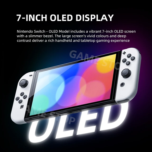 Nintendo Switch Modell internen oled Spiele Zoll Red 64GB AliExpress - 7 Bildschirm konsole Edition Speicher bunten Mario Set