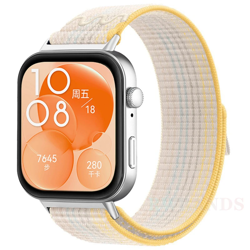 ตัวเลือกสินค้า สายรัดนาฬิกาไนลอน ระบายอากาศดี ใส่สบาย สำหรับ Huawei Fit 4/5