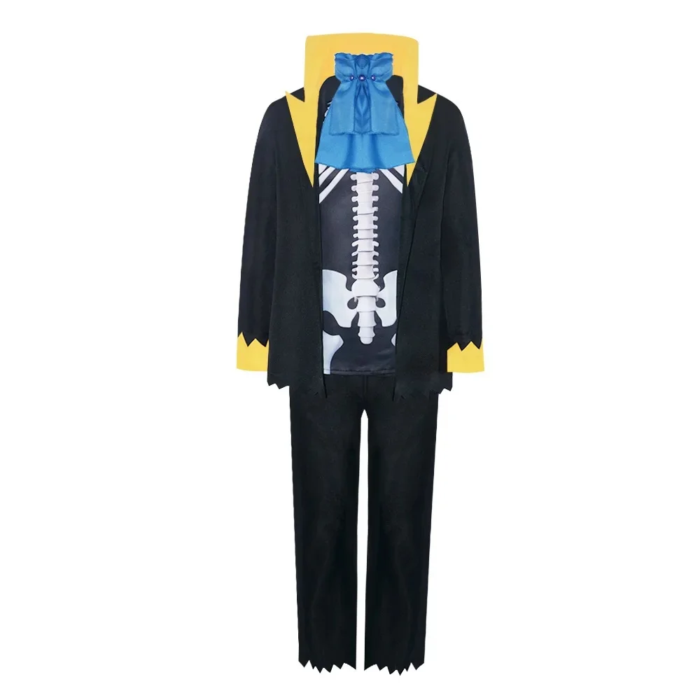 One Piece Brook Cosplay Costume for Men (Unofficial)