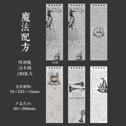 Vintage English Text Collage Scrapbooking Paper - 30 Pages of Creative Journal Backgrounds (E)