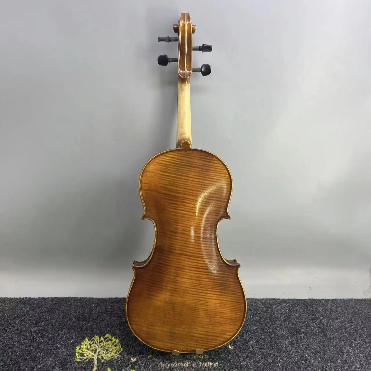 Professional Practice Flame Maple Solid Wood Spruce Handmade Viola 16