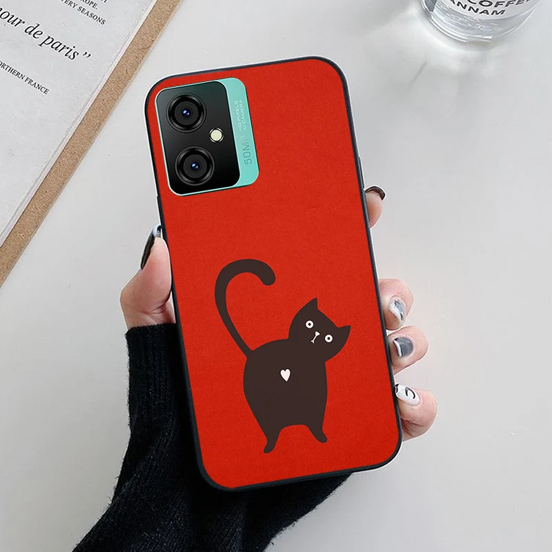 Fashion Soft Silicone Back Case - Cute Design Cover