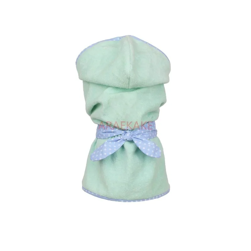 Cute Pet Dog Bathing Towel Bath Towel Dry Body Absorbent Bathrobe