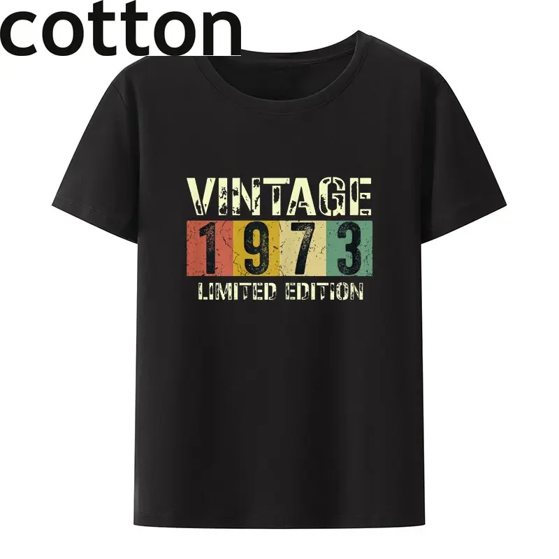 50 ° Compleanno Regali Per Le Donne 50 Camicie Di Compleanno 50 Anni Festa Di Compleanno Maglietta Grafica A Maniche Corte Y2K Top Traspirante