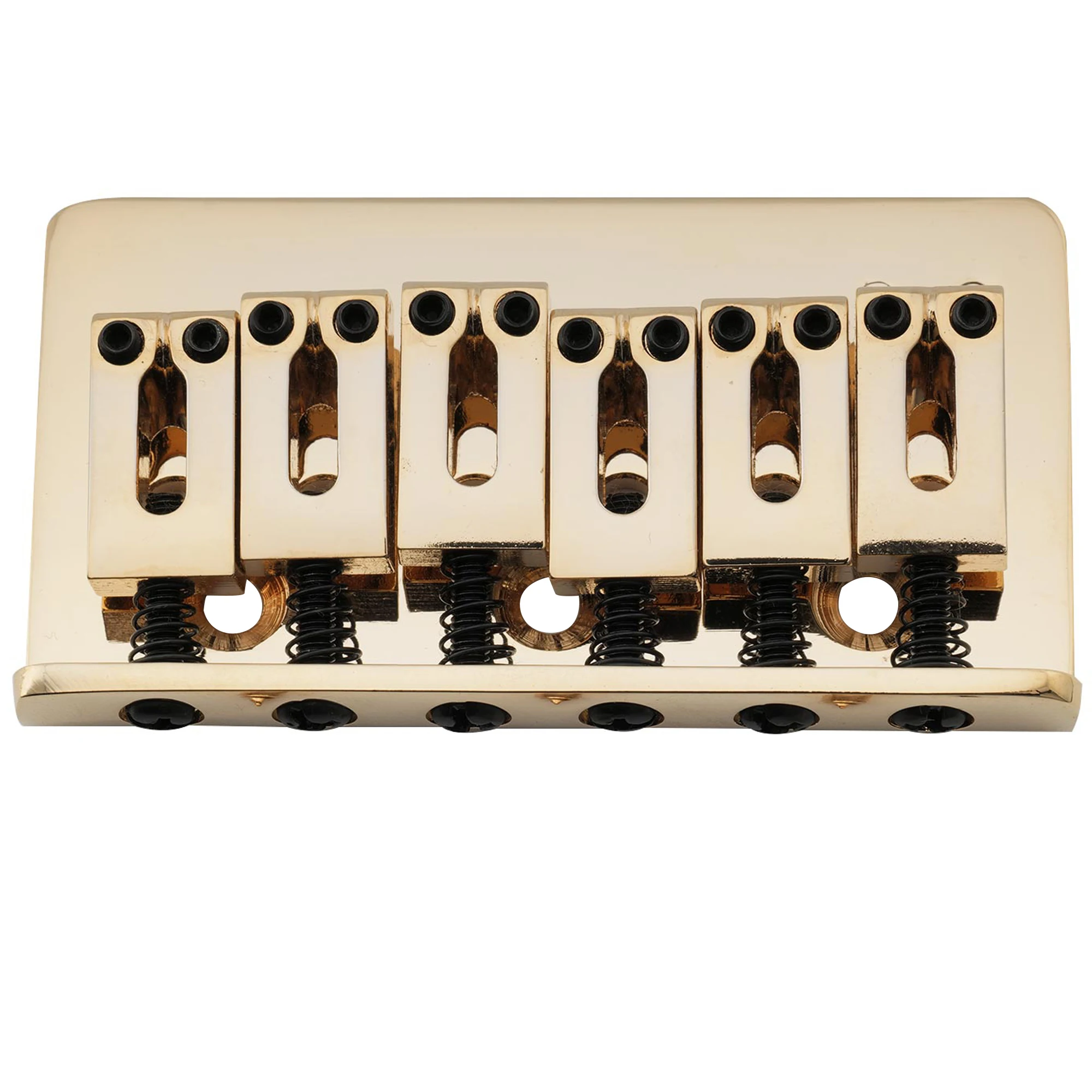 Musiclily Pro 54 mm (2-1/8 Zoll) moderne Hardtail-Festbrücke für importierte ST Tele Style E-Gitarre – Detail 12