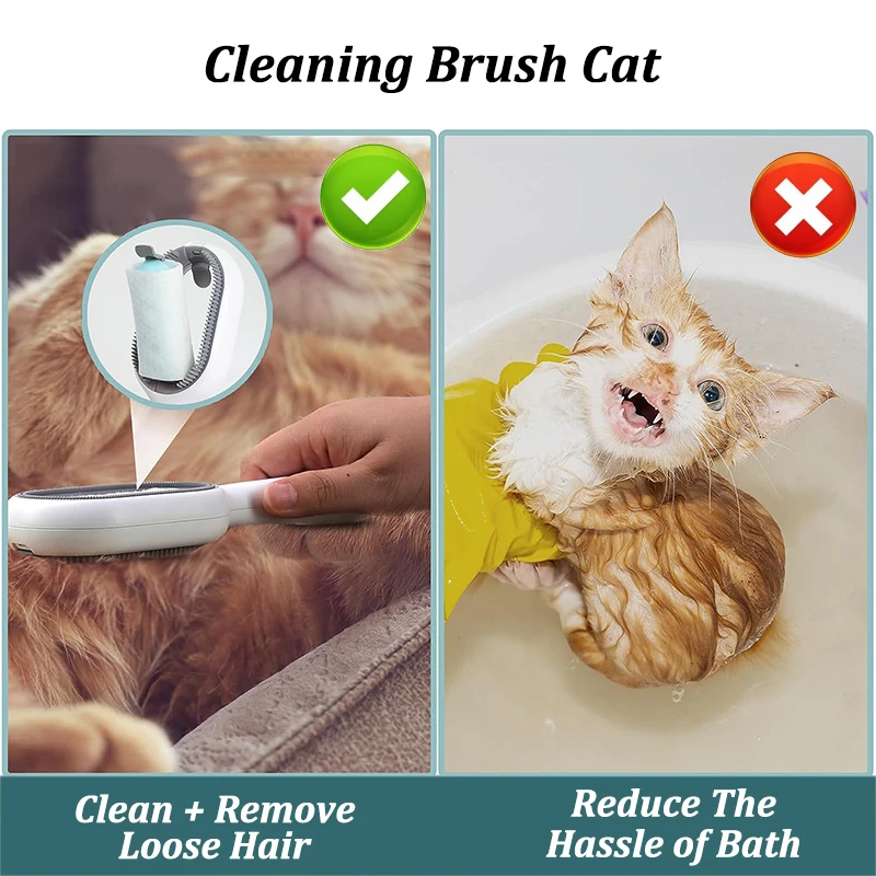 Spazzola Per La Toelettatura Degli Animali Domestici, Pettine In - Foto 14