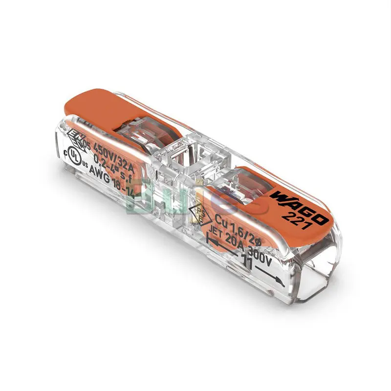 WAGO 2212411 Wire Connectors, Inline Splicing Connectors, Electrical