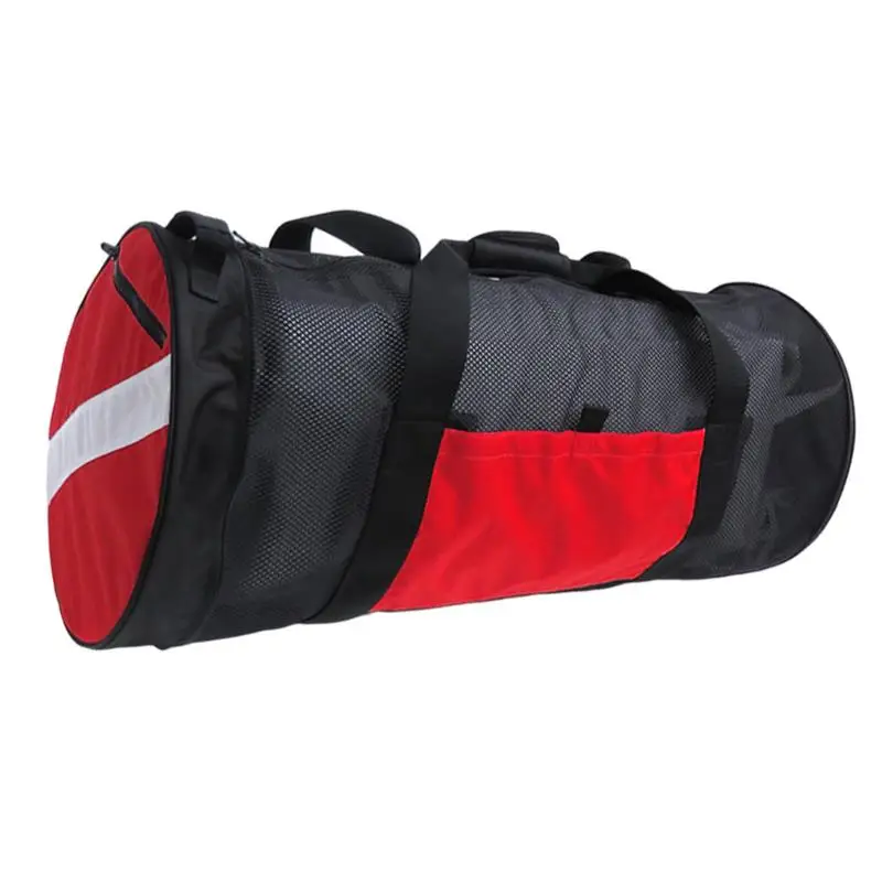 

Mesh Dive Duffel Bag Mesh Gym Bag Duffle Snorkel Bag Mesh Dive Duffle Bag With Shoulder Strap 78L Scuba Diving Snorkeling Gear