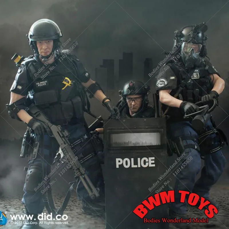 

DID MA1008 1/6 Scale Collectible LAPD SWAT 3.0 Takeshi Yamada Multiple Sakai Masato Accessories Full Set 12'' Action Figure