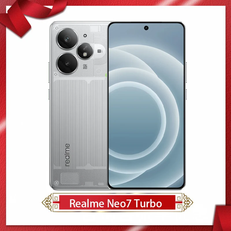 SIMフリー Realme Neo7 Turbo 5G 携帯電話 MTK Dimensity9400e 6.8