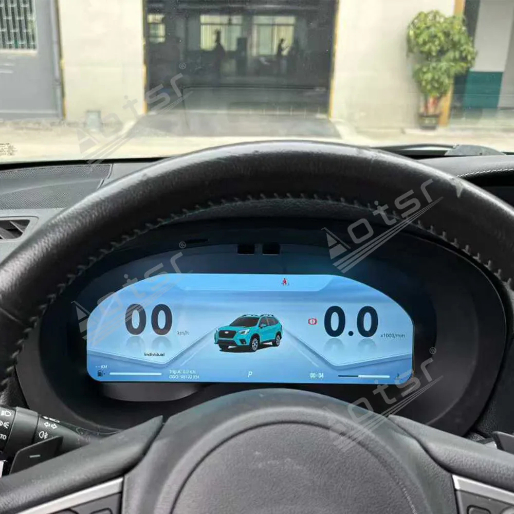 Panel de Instrumentos Digital para Subaru Forester Legacy 2013-2018, Cabina Virtual, Velocímetro Automático, Compatible con Volante a la Derecha e Izquierda 2