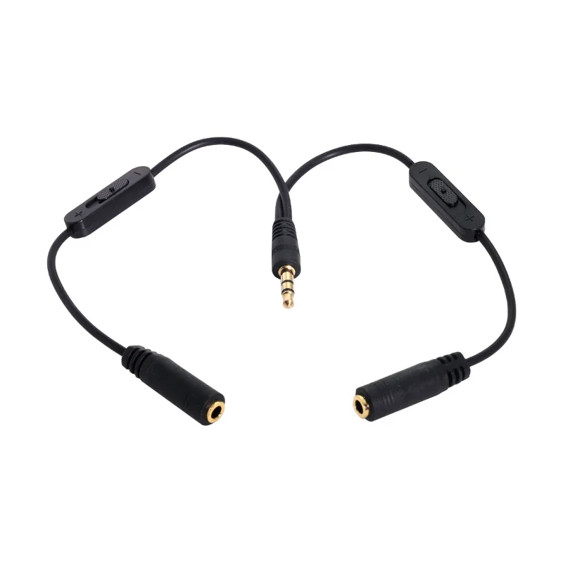 Câble adaptateur de Jack avec séparateur Audio, prise mâle à femelle, convertiss Câble adaptateur de Jack avec séparateur Audio, prise mâle à femelle, convertiss