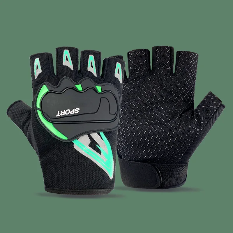 1 Pair Breathable Non-Slip Glove Women Men Outdoor Sports Gloves Cycling Riding Fitness Training Fishing Full Finger Mitten