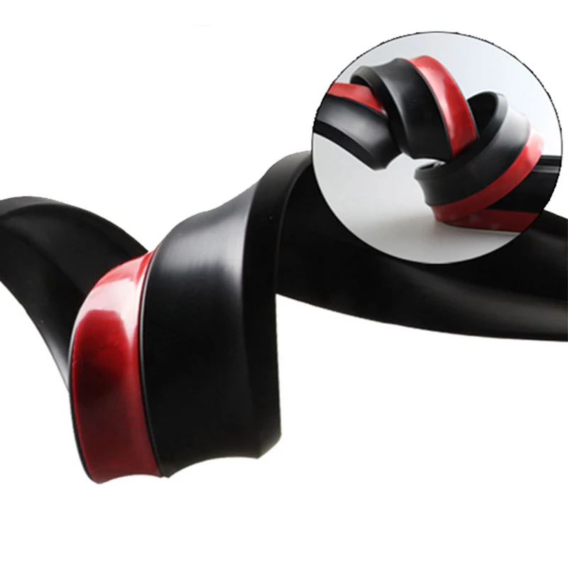 Universal Rubber Body Trim Strip for Car Bumper and Side Skirt Protection