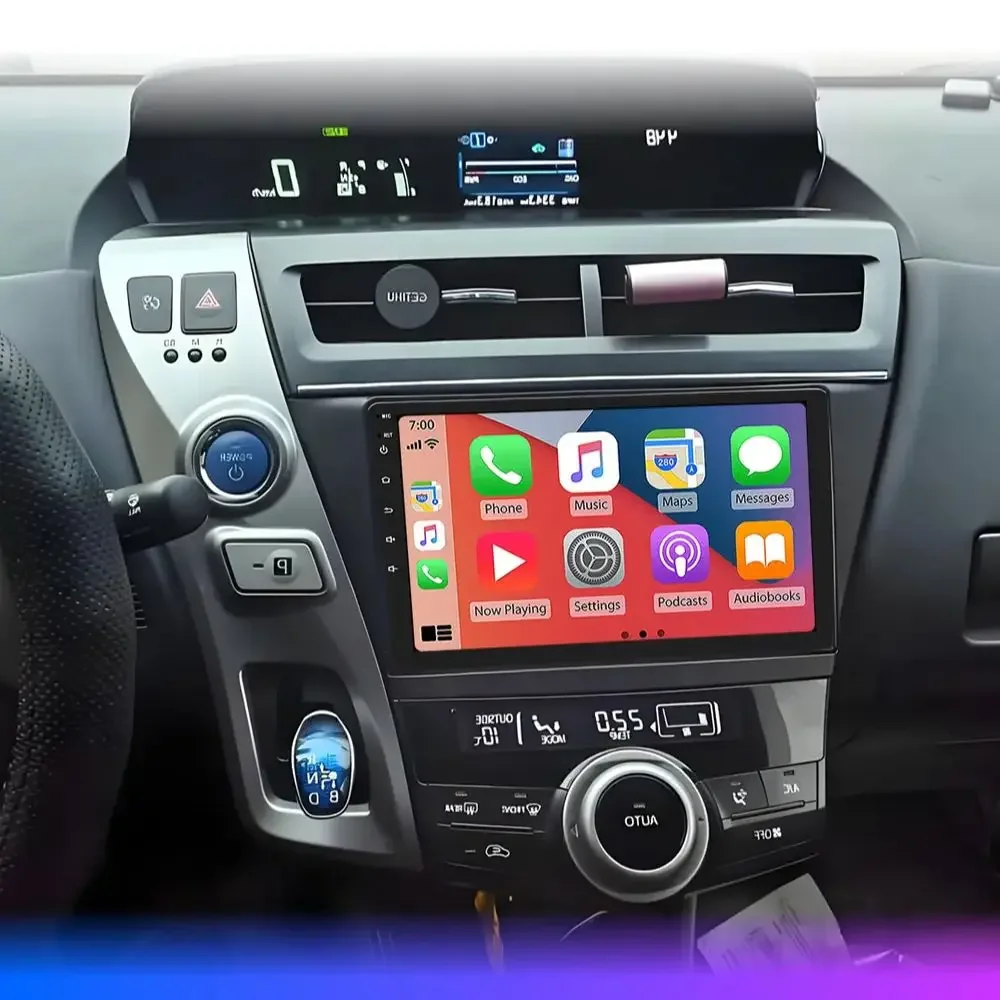 カーオーディオ ALPINE-X800-2017-PRIUS For Toyota Prius Plus V Alpha 2012-2017 Car Multimedia Player