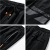 Men Shorts Ice Silk Stretch Pants 6XL 7XL 8XL Plus Size Summer Beach Quick Dry Breathable Sport Trousers Brand Running Black 5