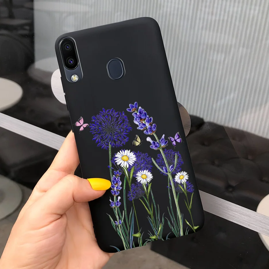 Stylish Cartoon Sunflower Soft Silicone Phone Back Cover