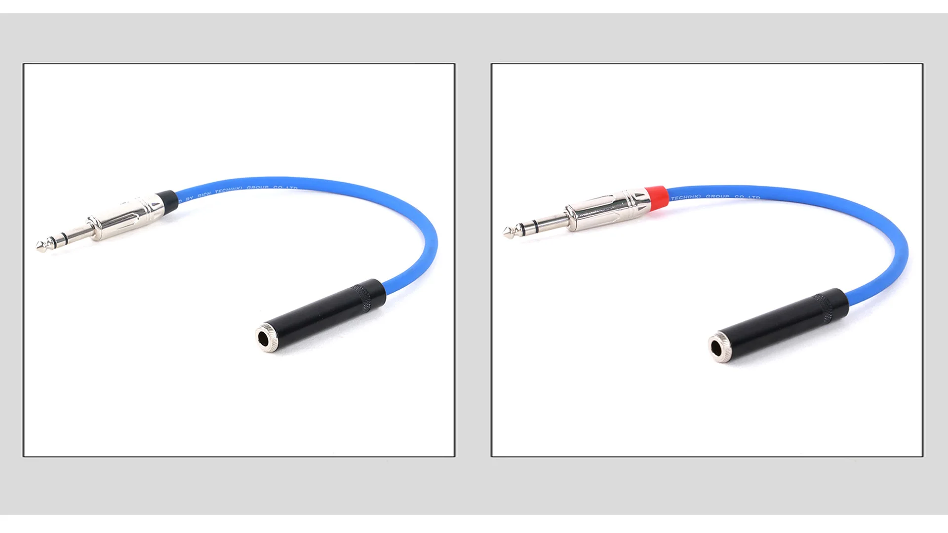 Guerguo 6,35mm 1/4inch Stereo trs männlich bis 6,35mm 1/4inch Stereo trs Buchse Instrument Audio kabel für E-Gitarren-Mixer – Detail 8