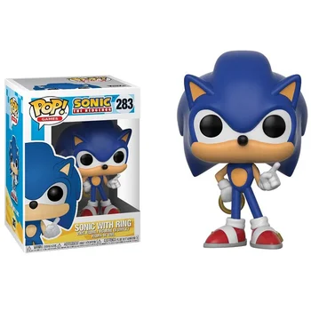 @@ FUNKO POP SUPER SONICs Vinyl Dolls #283 EMERALD SHADOW Collectible Model Action Figure Toy for Kids Birthday Christmas Gift