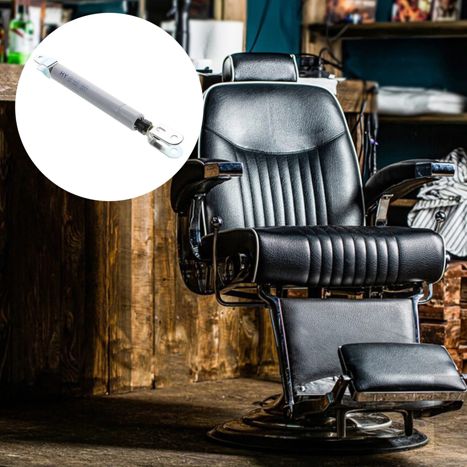 Hairdressing Chair Accessories Gas Lift Cylinder Pneumatic Saddle Stool Salon Replacement Parts Rocking Barber Hardware Rod 4