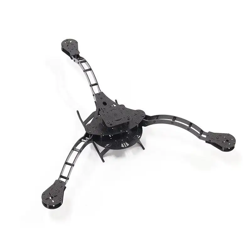 Cadre Drone Y6 450 Fibre Carbone F450 Tri-Copter FPV