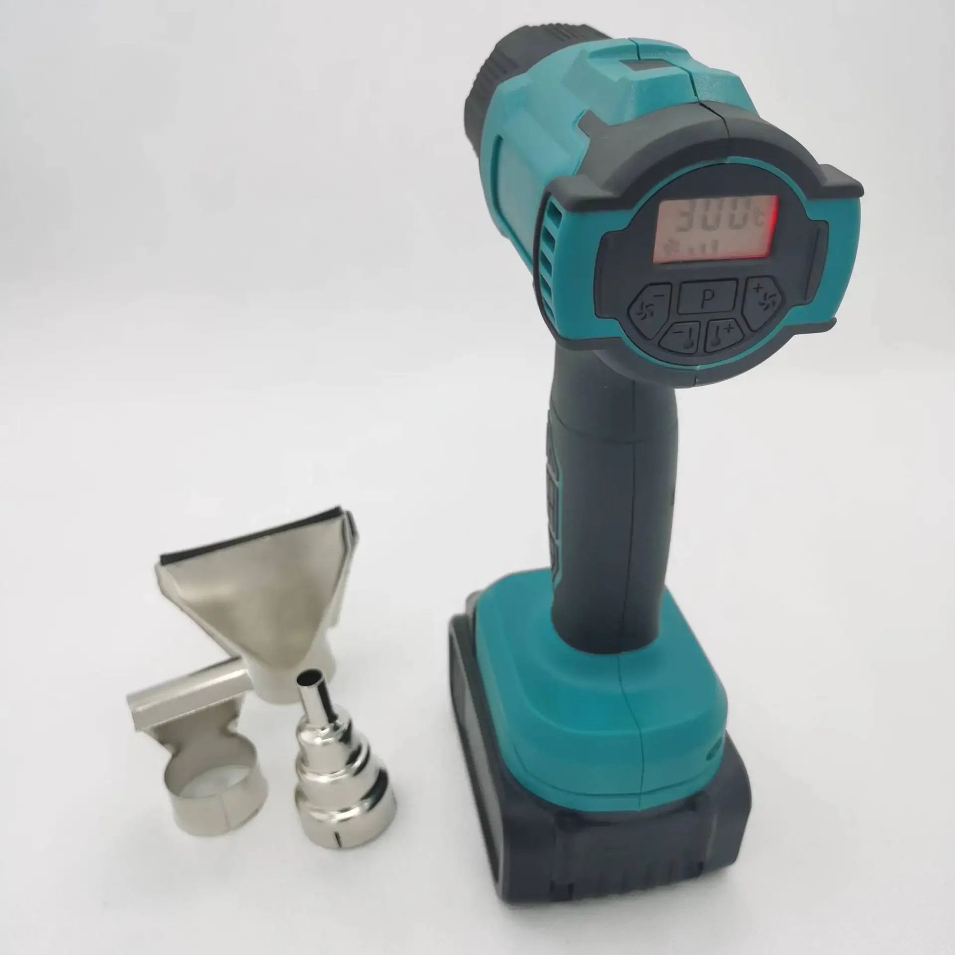 

HILDA 200W Professional Industrial Temperature Adjustable LCD Digital Display Electrical Heat Shrink Gun Hot Air Blower Gun