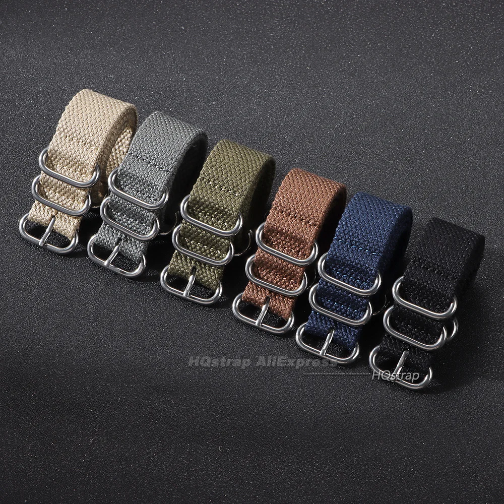Premium Nylon Woven Watch Strap - Sport Wristband