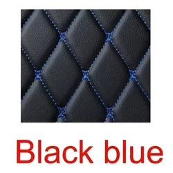 Premium Customized Car Floor Mats - All - Weather Interior Luxury Accessories - RAV 4 Hybrid 20 - 2023 (Black Blue 5 Seat)