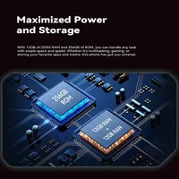 CUBOT MAX 5, Android Smartphone 6.95-inch 5G, Dimensity 8200,4nm, 3.1GHz, 144Hz Large Screen, 24+256GB,Gaming Phone 3