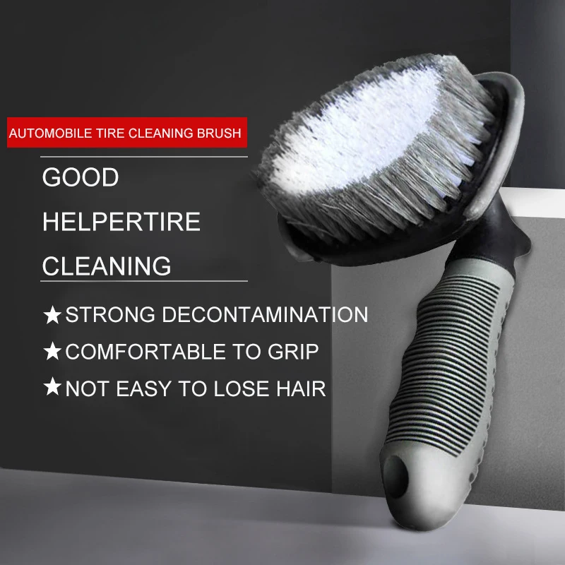 Car Tire Brush Hub Brush Car Wash Tool Cleaning Cleaning Mop Artifact Dedicated Strong Decontamination Brush