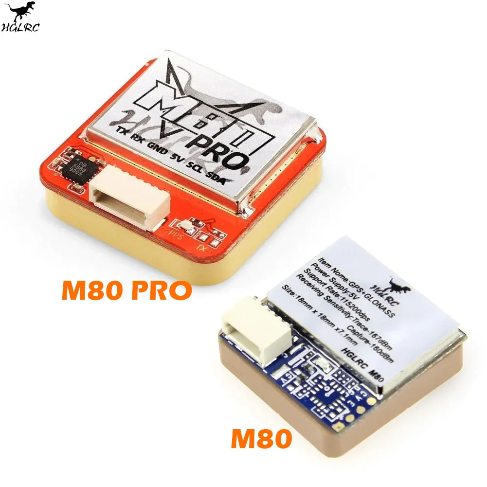 HGLRC M100/M80 GPS Module Radiocommande - Haute Sensibilité