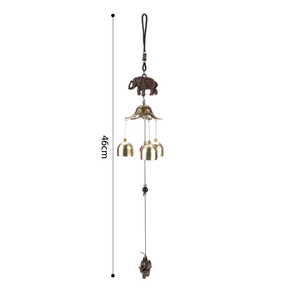 KIKISML Carillon éolien de bénédiction d'ange pour décoration intérieure et  extérieure - Carillon doux pour jardin, terrasse, balcon et maison - 90 cm  avec 4 tubes et 6 cloches avec anges pour