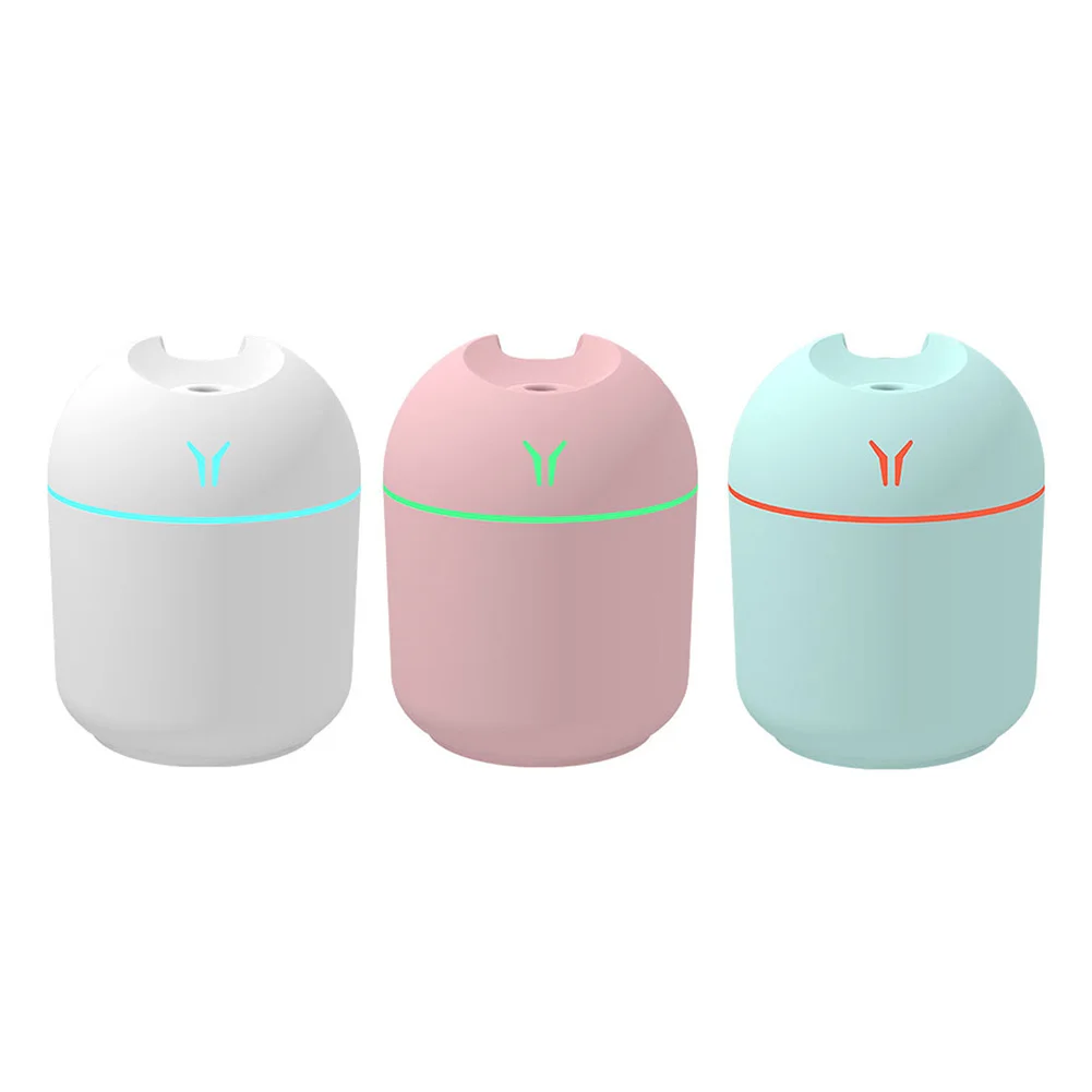 미스트 메이커 LED 라이트 보습 피부 아로마 테라피 가습기, 피로 해소 휴대용 용품, 친구 가족 선물
