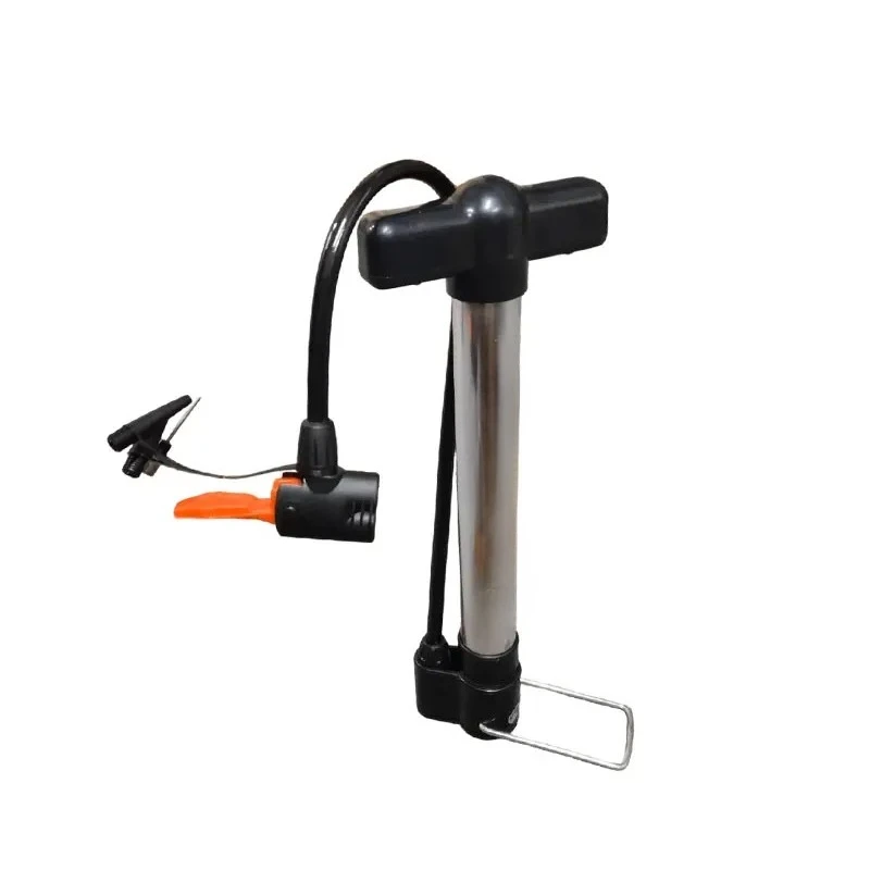 Portable Bicycle Pump Bike Floor Pump with Gauge Inflator for Ball Bike Pumps Hand Air Pump for Bike Exercise Balls Inflatables