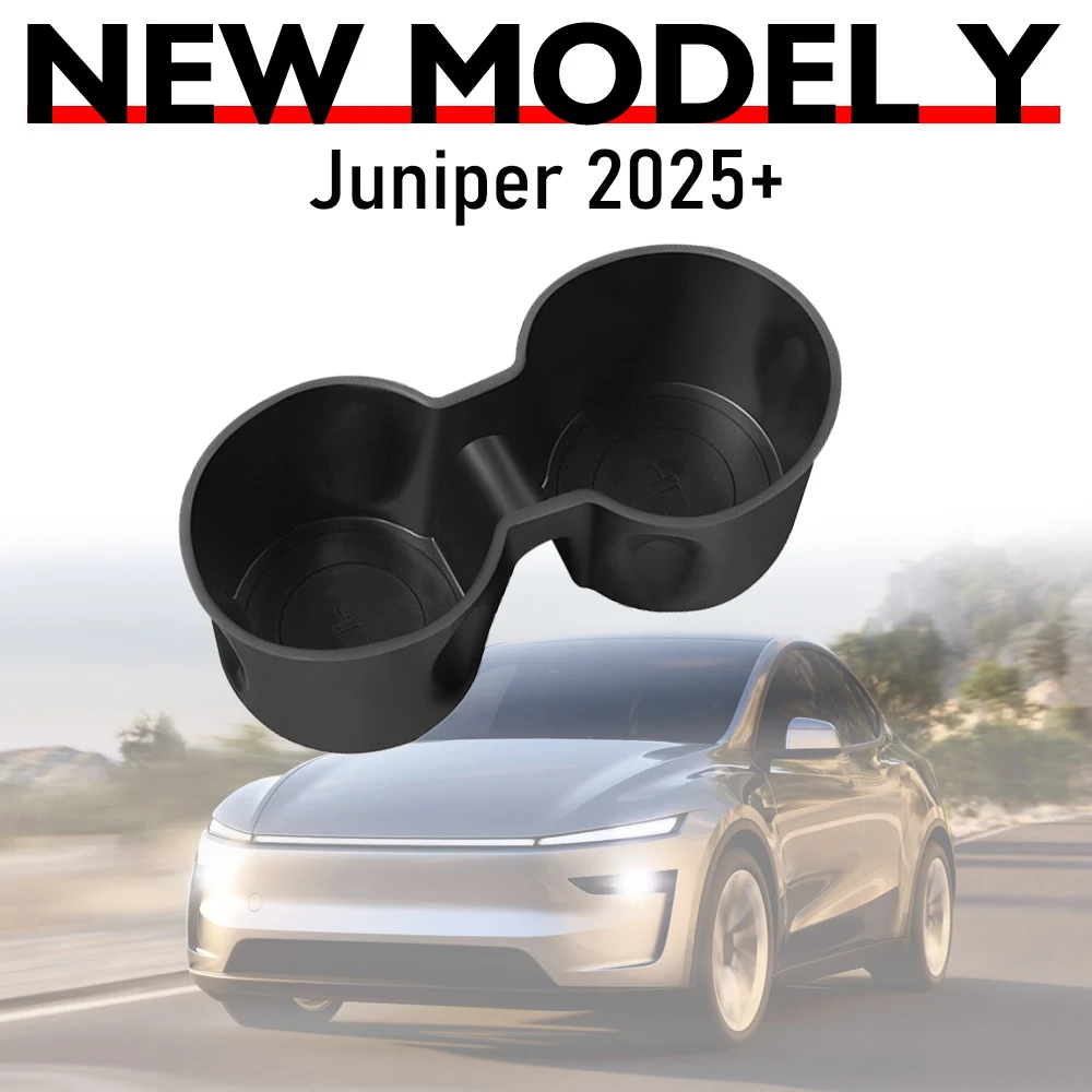 Cup Holder Tesla Model 3 Y Juniper 2025 Center Console Storage Box Armrest Organiser Insert Phone Holder Accessories VORTOW