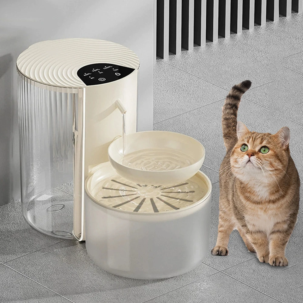 Pet Intelligent Water Dispenser Clean And Dirty Separation Dumping Type Automatic Cats Large Capacity