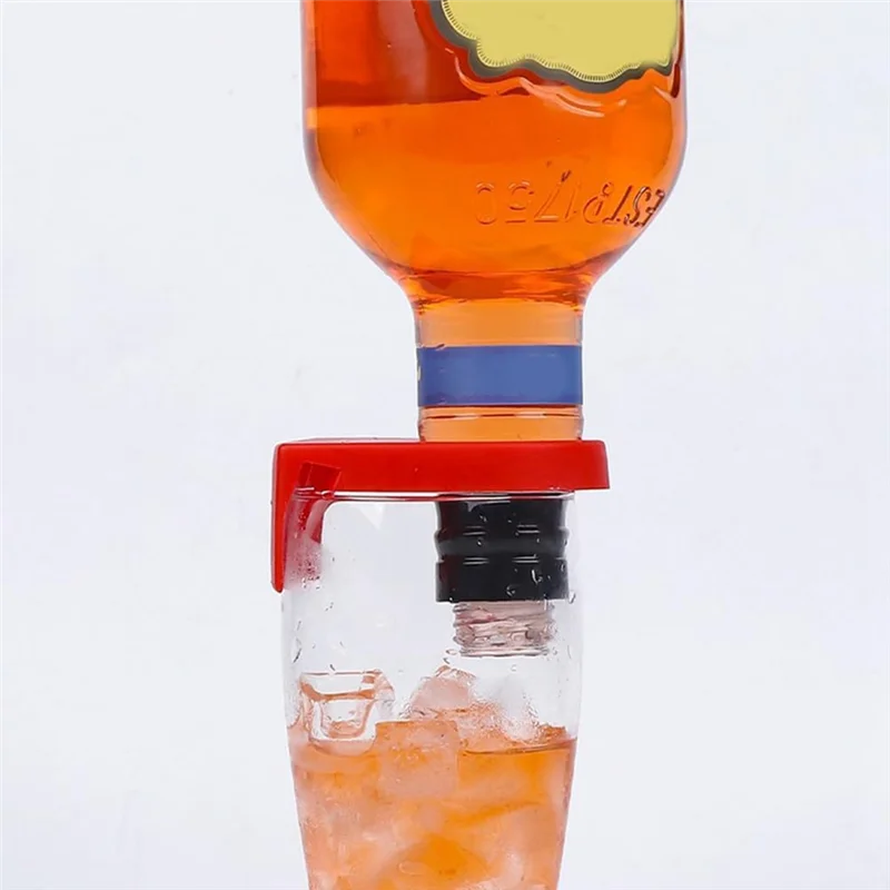 A96K-Beer Snaps, Cocktail Bottle Clips, Bottle Holder Plastic Drinking Clips, Stemware For Birthday Wedding Parties
